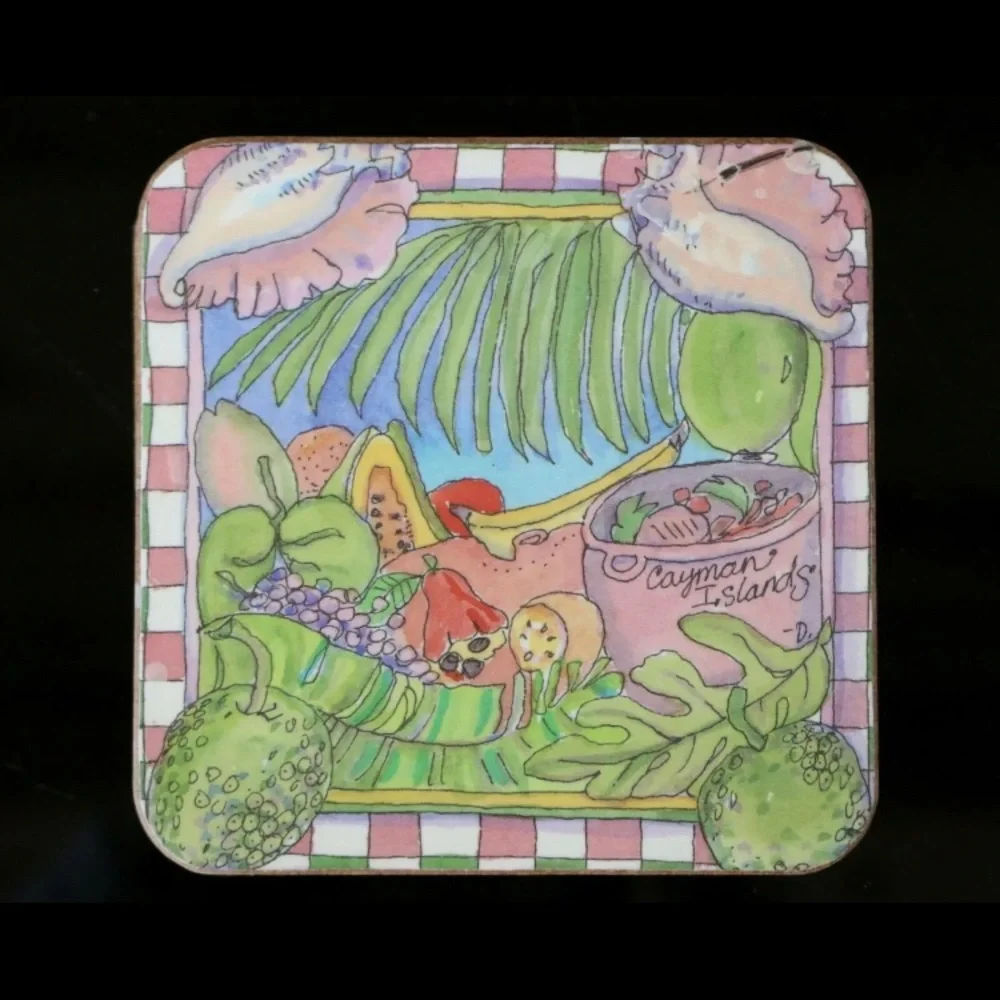 Pimpernel Beachy Cayman Islands‎ Cork Coasters England